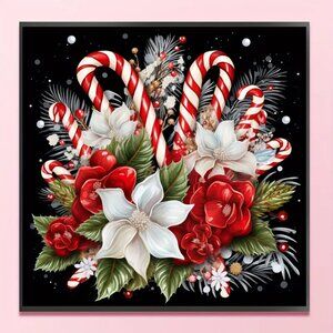5D DIY Diamond Painting Kit - Christmas Wreath - NEW